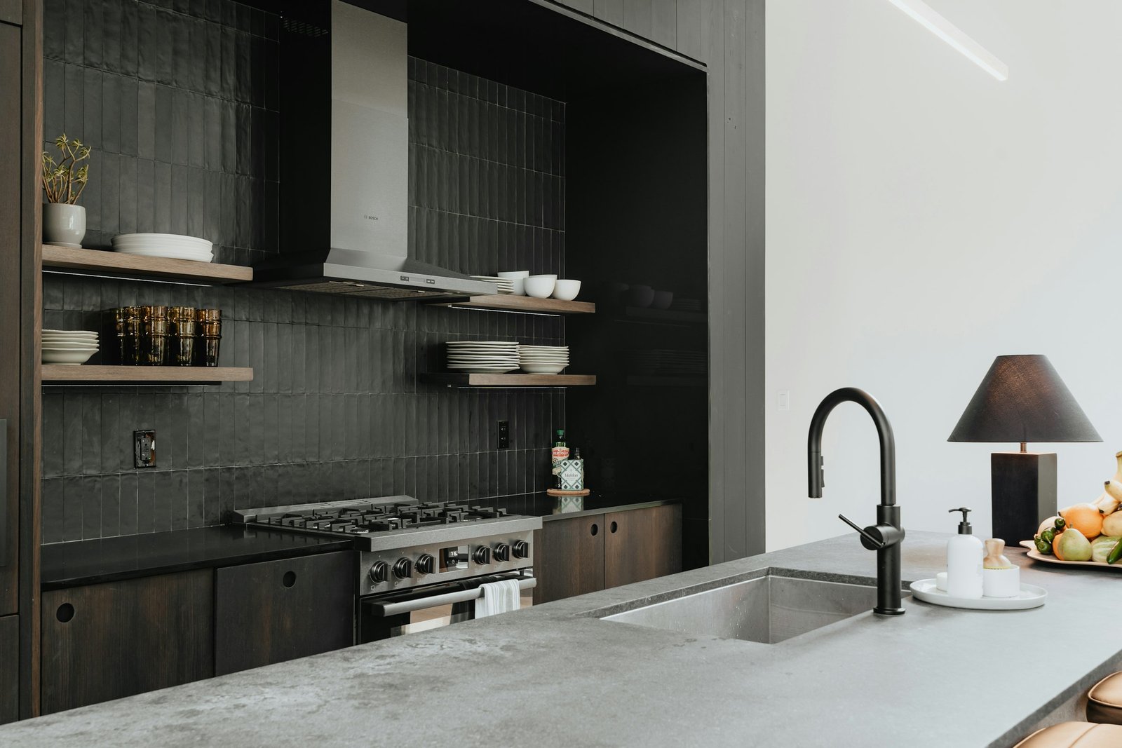 High-end kitchen interior